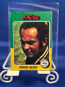 1975 Topps MINI #253 Jesus Alou Oakland A's - Picture 1 of 2
