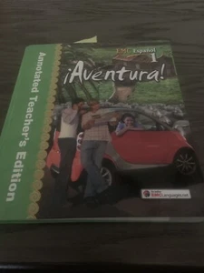 EMC Espanol Level 1 Aventura Workbook Teacher’s Edition - Picture 1 of 2