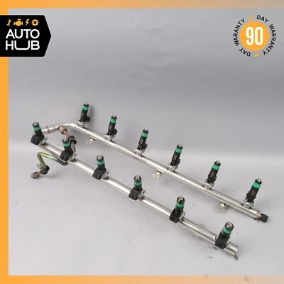 Carril inyector de combustible 03-14 Mercedes W221 S600 CL600 S65 AMG M275 2750700695 OEM Foto 1 de 4