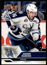 2019-20 UD AHL Base #47 Jansen Harkins - Manitoba Moose