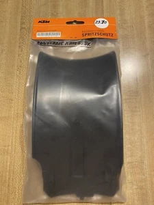 OEM KTM Black Rear Fender Mud Flap For 2009-2015 KTM 65SX ONLY - Picture 1 of 2