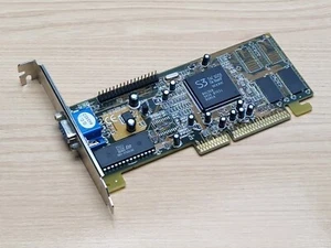 S3 TRIO 3D/2X Video Card AGP VGA 4MB 368V1 86C368 Vintage Retro - Picture 1 of 4