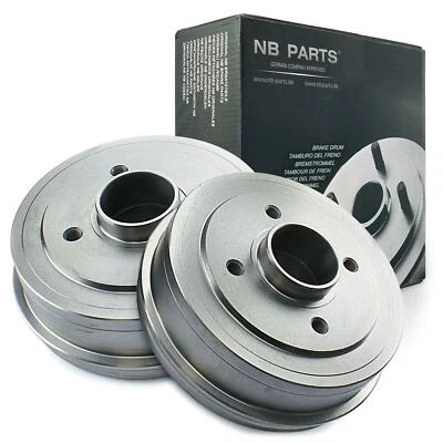 2x Bremstrommel Bremstrommeln hinten für Dacia Logan Renault 9 11 19 Clio Twingo - Bild 1 von 2