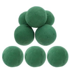 8pcs Plant Floral Arrangement Foam Ball Spherical Floral Foam Flower - Imagen 1 de 12