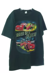 Disney Cars Boys LIGHTNING McQueen SS T Shirt Top Race Car XS SM Med Lg 8 10 NEW - Picture 1 of 1
