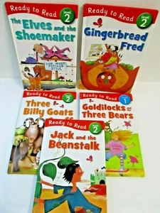 Lot Of 5 Ready To Read Level 2 & 1 Books Fairytales Nick Page Readers FREE SHIP - Bild 1 von 6