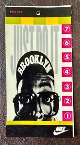 Nike Spike Lee Vintage Sticker - Just Do It - New Mint 5 Inches - Picture 1 of 3