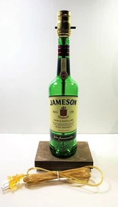 Jameson Table Desk LAMP Bar Lounge Game Room Liquor Bottle Party Light Decor - Picture 1 of 4
