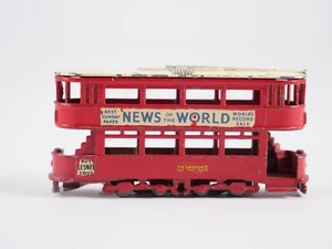 Matchbox Lesney N º 3 Tranvía Bus Londres Transporte News The World 1/87 8 CM - Imagen 1 de 10