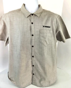Patagonia Trek MTB Button Up Kurzarm Herren XL Bio Baumwolle grau Wandern - Bild 1 von 3