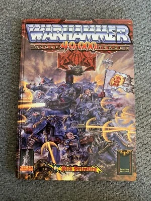 Warhammer 40k Rogue Trader Hardback Rules 1st Ed. 1987 Games Workshop G-VGC - Image 1 of 4