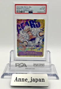 PSA 6 Monkey D. Luffy OP05-119 SEC Alt Art Gear 5 One Piece Cards Japanese - Picture 1 of 2