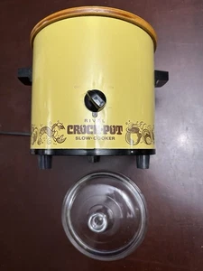 Rival Crock Pot Slow Cooker 3.5 Qt. Harvest Gold Model 3100/2 Tested And Works - Picture 1 of 8
