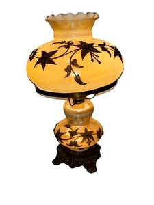 Vintage 1971 Hurricane Gone with the Wind Gothic Bronze 3 Way Lamp L&L WMC 26" - Picture 1 of 9
