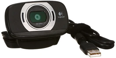 Logitech Webcam C615 Black Full HD 1080P Streaming Foldable 360 ​​Degree Rotatio - Image 1 of 4