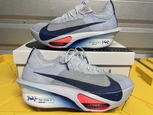 Nike ZoomX AlphaFly 3 Fútbol Gris Azul Vacío FD8311-001 Para hombres Talla 12 - Imagen 1 de 8
