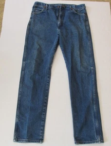 Wrangler Cowboy Cut Jeans Herren 36x36 Fit 34x33 Blau Original Fit Western 13MWZ - Bild 1 von 22