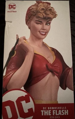 DC Collectibles DC Bombshells The Flash Jessie Quick Limited Estatua Foto 1 de 4