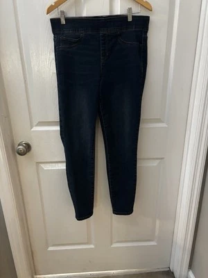 Nicole Miller Women's Blue  Skinny Jeans Size 12 - Image 1 of 4