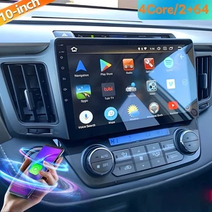 FM Radio Android 13 Carplay Car Stereo GPS WIFI For Toyota RAV4 2013-2018 2+64G - Picture 1 of 16
