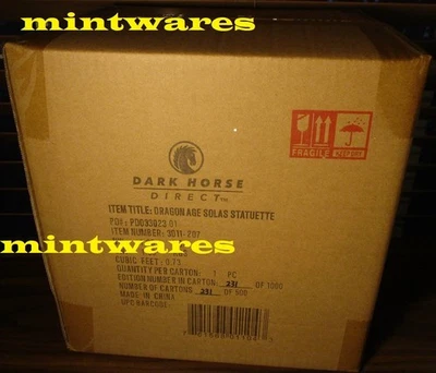 龙腾世纪:索拉斯精灵法师雕像雕像 #231 官方 DHD 全新 — 第 1/4 张图片