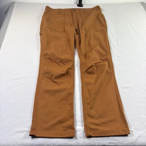 Pantalone Carhartt Uomo 40x32 Marrone Forza Relaxed Twill 5 Tasche Abbigliamento da Lavoro Elasticizzato NUOVO - Foto 1 di 12