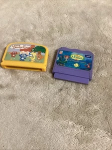 2 Vtech V.smile Disney The Little Mermaid & Learn Discover Home 2 Game Cartridge - Picture 1 of 5