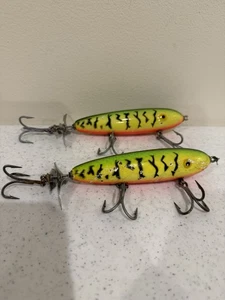 Luhr Jensen 5” Peacock Special Wood Lure used Condition - Picture 1 of 14