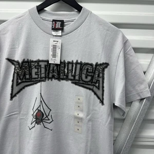 Vintage Metallica Spider T-Shirt M Giant Tag 2000er Y2K Heavy Metal Konzert Tour - Bild 1 von 6