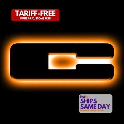 Oracle Lighting 3141-C-005, One Black Plastic Illuminated Led Letter-C Performan - Imagem 1 de 4