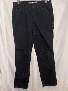 WOMEN'S CARHARTT RUGGED FLEX® LOOSE FIT CANVAS WORK PANT - Size 8 Regular - Picture 1 of 11
