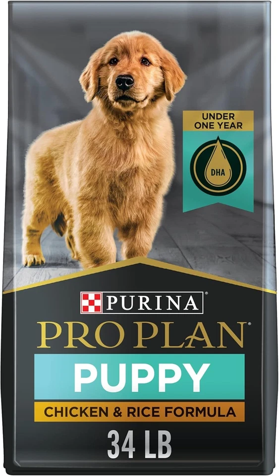 Fórmula Purina Pro Plan Pro Plan cachorro pollo y arroz, 34 lb, (envío gratuito) Foto 1 de 4
