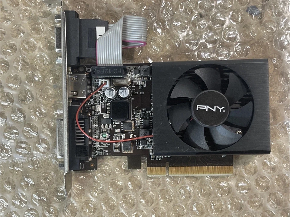 PNY NVIDIA GeForce GT 710 2GB graphics Card VCGGT7102XpB - Image 1 of 3