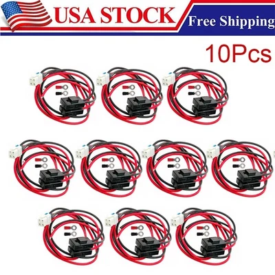 10 pezzi cavo di alimentazione 4 pin 12AWG per ICOM IC-7100 IC-7300 IC-7000 IC-7610 IC-F9511HT - Immagine 1 di 4