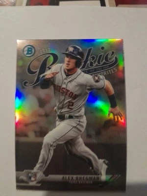 2017 Bowman Chrome Roy Favorites Alex Bregman #ROYF-3 SuperFractor (RC) - Image 1 of 4