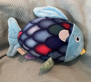 Rainbow Fish Plush Toy Kid Stuffed Decor Gift Birthday Fun Collectible - Picture 1 of 5