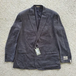 Rossi Man Super 150s Roger C RM987 3-Piece Suit Check Pattern Sz 50L/44L - Bild 1 von 24