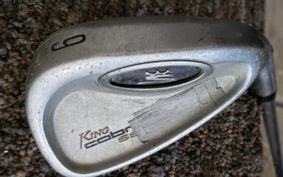 36.5 IN KING COBRA SS-i CAVITY BACK 9 IRON GOLF CLUB VERY NICE W STIFF GRAPHITE - Image 1 of 4