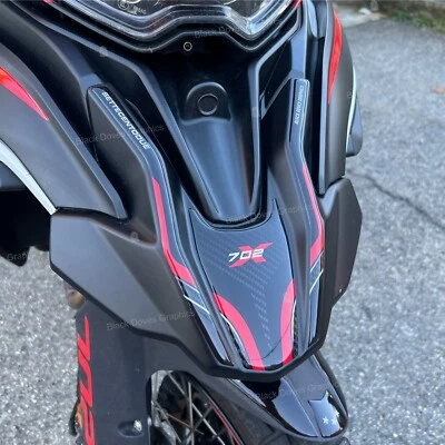 Adesivi 3D Protezione Becco Frontale compatibili con Benelli TRK 702 X 2023