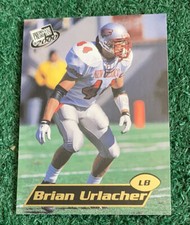 BRIAN URLACHER - NFL HOF - 2000 PRESS PASS - GOLD ZONE - ROOKIE CARD # 8 - BEARS