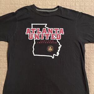 Licensed Atlanta United T-Shirt L Tee Georgia Eastern Conference MLS Soccer