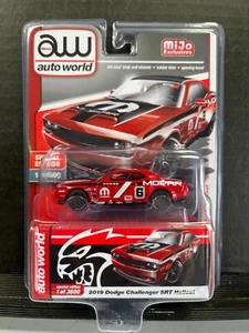 1/64 AUTO WORLD SPECIAL EDITION 2019 DODGE CHALLENGER SRT HELLCAT ROT - Bild 1 von 2