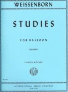 ESTUDIOS WEISSENBORN PARA FAGOT VOL. I - 1133 - Imagen 1 de 1