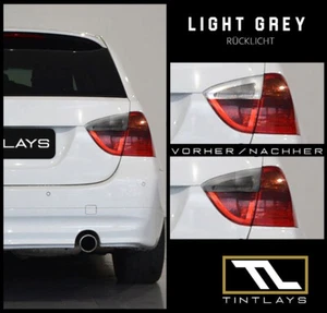 TINTLAYS passend für BMW 3er Touring e91 Folienset Tuning Rücklicht LIGHT Grey - Bild 1 von 3