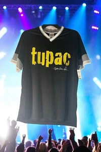 Walmart Exclusive Tupac Shakur 2 Sided Baseball Jersey NWT Size Medium - Picture 1 of 7