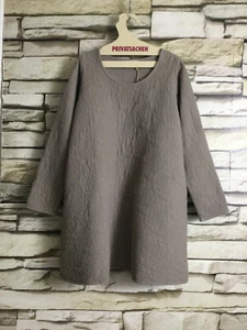 cocon.commerz PRIVATSACHEN URKLANG Kleid aus DRYPADDED in braungrau Größe 2 - Bild 1 von 7