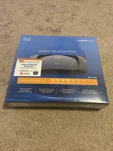 Linksys By Cisco Wireless-N Broadband Router WRT160N NIB.. SEALED!!! - Picture 1 of 4