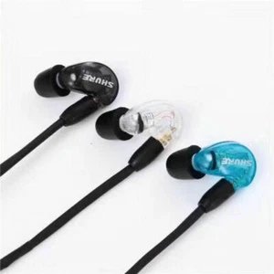 For SHURE SE215 Earphones In-ear Bass Sound Isolating MMCX Cable CLEAR 3 Colors - Picture 1 of 9