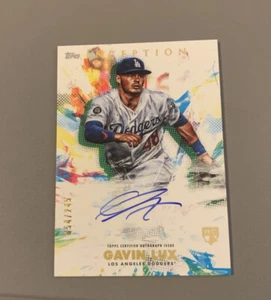 2020 Topps Inception #RESA-GL Gavin Lux On Card RC Rookie Auto autograph - Picture 1 of 2