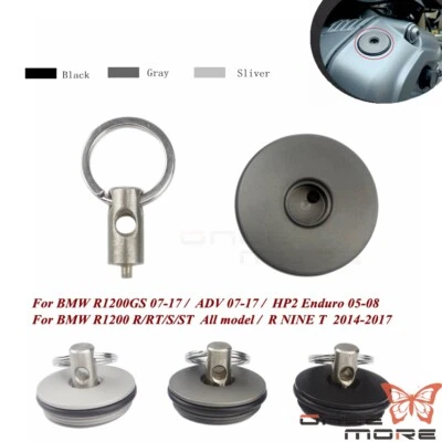 Tapa de llenado del filtro de aceite del motor cubierta del tanque para BMW HP2-Enduro 2005-2008 R1200GS 07 Foto 1 de 4